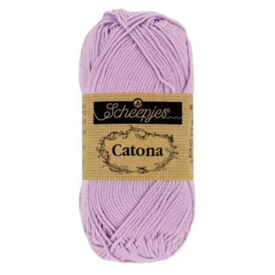 Scheepjes Catona 50g - 520 Lavender - Haakgaren / Breigaren