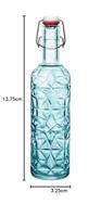 Bormioli Rocco Beugelfles / Weckfles Oriente - Blauw - 1 liter - thumbnail