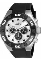 Horlogeband Invicta 21403 Silicoon Zwart 18mm - thumbnail