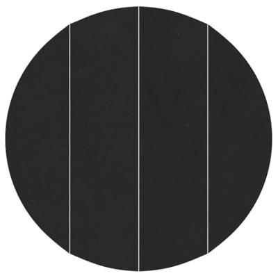 VidaXL Zwembad grondzeil zwart ø 458 cm niet-geweven stof