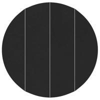 VidaXL Zwembad grondzeil zwart ø 458 cm niet-geweven stof - thumbnail
