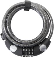 CONTEC cijfer-spiraal-kabelslot "ecoloc" ct coiled cab.lock ecoloc 10mm x 185cm black - thumbnail