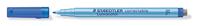 Viltstift Staedtler Lumocolor 305 non permanent correctable F blauw | 10 stuks - thumbnail