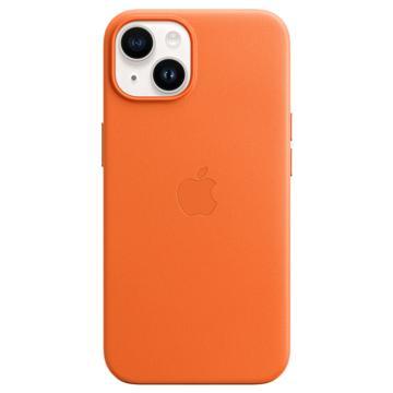 MPP83ZM/A Apple Leather Case with MagSafe iPhone 14 Orange