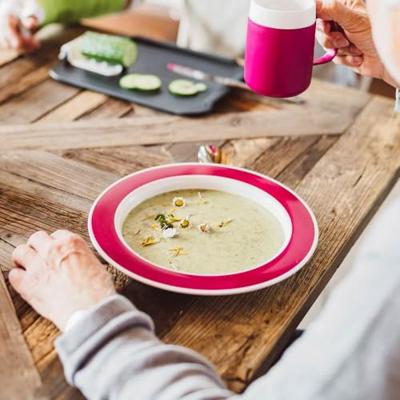 Ornamin bord groot wit 26 cm