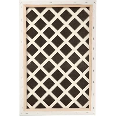 Creativ Company Canvas, d: 1,7 cm, afm 40x60 cm, 360 gr, wit, 1 stuk