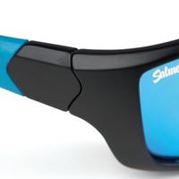 Salmo Black Glasses Grey Ice Blue Lens - thumbnail