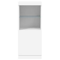 Dressoir met LED-verlichting 41x37x100 cm wit - thumbnail