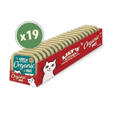LILY'S KITCHEN CAT ORGANIC FISH PATE - thumbnail