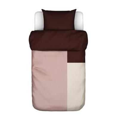 Marc O'Polo Ewon Dekbedovertrek Crimson Brown 140 x 220 cm Marc O'Polo Ewon Dekbedovertrek Crimson Brown 140 x 220 cm
