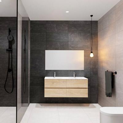 Badkamermeubel Solid Surface AQS Stockholm 120x46 cm Rechts Wood Washed Oak Boss & Wessing Badkamermeubel Solid Surface AQS Stockholm 120x46 cm Rechts Wood Washed Oak Boss & Wessing