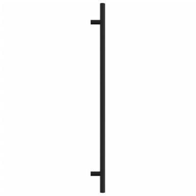 VidaXL Handvatten 10 st 320 mm roestvrij staal zwart VidaXL Handvatten 10 st 320 mm roestvrij staal zwart