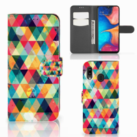 Samsung Galaxy A30 | Telefoon Hoesje | Geruit - thumbnail
