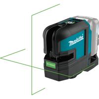 Makita SK105GDZ Accu Kruislijn laser groen 12V Max Basic Body in Tas - thumbnail