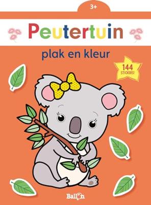 Standaard Uitgeverij Plak en kleur peutertuin koala 2+