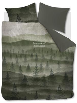 Riviera Maison Evergreen Dekbedovertrek Groen