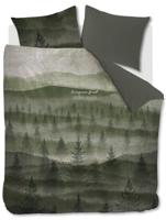 Riviera Maison Evergreen Dekbedovertrek Groen - thumbnail