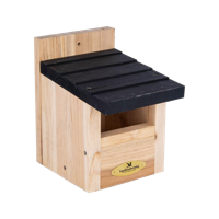 Vogelbescherming Nestkast Viborg Roodborstje 20,3x14x20cm - thumbnail