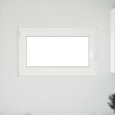 Kelderraam "RISOR" 100x70 cm draai-kiep DIN links antraciet