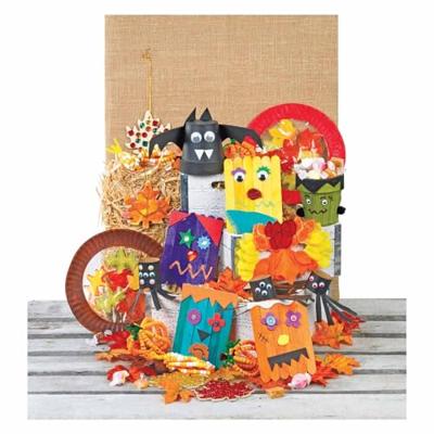 Colorations - versier je eigen bloempotje papier-mache, set van 10
