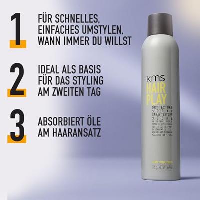 KMS Hair Play Dry Texture Spray 250ml