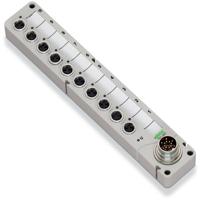 WAGO 757-343 757-343 Passieve sensor/actorbox M8-verdeler met metalen schroefdraad 1 stuk(s) - thumbnail