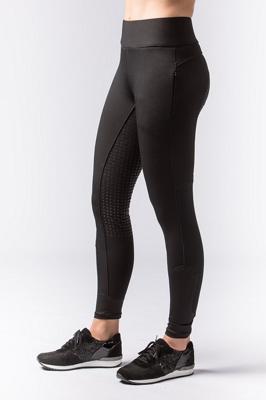 Rijlegging Harry's Horse Equitights Winter Siliconen Ladies, 46 in zwart