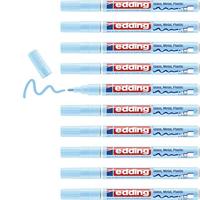 Viltstift edding 751 lak rond 1-2mm pastel blauw | 10 stuks - thumbnail