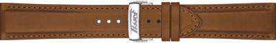 Horlogeband Tissot T600048179 Leder Bruin 22mm Horlogeband Tissot T600048179 Leder Bruin 22mm
