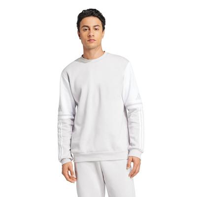 adidas Squadra 25 Sweater Lichtgrijs Wit adidas Squadra 25 Sweater Lichtgrijs Wit