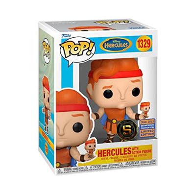 Disney Hercules Funko Pop Vinyl: Hercules with Action Figure
