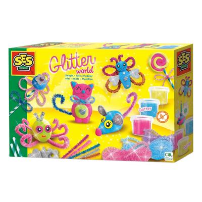 Ses klei - glitterwereld
