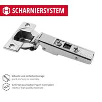 Blum Cliptop 110 scharnier - halfopdek - met veer - 71T3650 - thumbnail