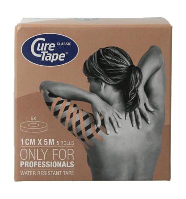 Cure Tape Sports beige 5m x 1cm 5 Stuks Cure Tape Sports beige 5m x 1cm 5 Stuks
