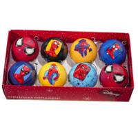 DISNEY 8 Kerstballen (Spider Man) - thumbnail