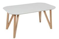 Artistiq Ovale Eettafel 'Ravi' 120 x 80cm, kleur Grijs - thumbnail