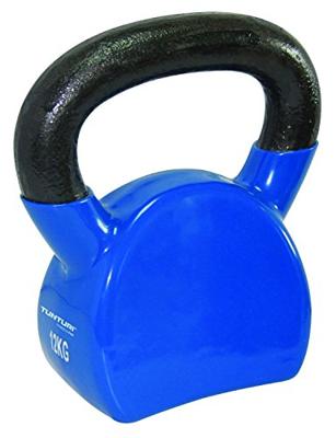 Tunturi Kettlebell - Vinyl - 12 kg - Blauw Tunturi Kettlebell - Vinyl - 12 kg - Blauw