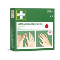 Bandage cederroth soft foam beige 3cmx4.5m - thumbnail