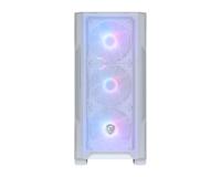 MSI MAG FORGE M100R Midi Tower Transparant, Wit - thumbnail