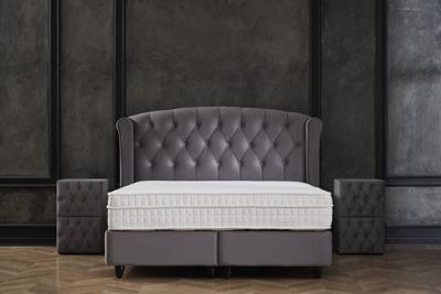 Dreamhouse - Aurora Boxspring met opbergruimte - Antraciet - 180 x 200 / met montage