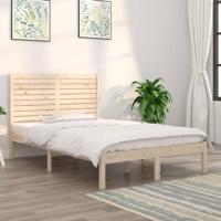 Bedframe massief hout 140x190 cm - thumbnail