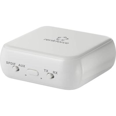 Renkforce RF-BTR-200 Bluetooth muziekzender/ontvanger Bluetooth versie: 5.0 20 m Geïntegreerde accu Renkforce RF-BTR-200 Bluetooth muziekzender/ontvanger Bluetooth versie: 5.0 20 m Geïntegreerde accu