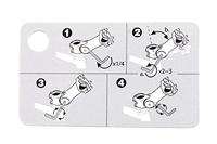 CONTEC voorbouw "tarantula" ct stem tarantula adj. mtb 25,4x110 mm black - thumbnail