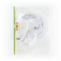 Voedingskabel | Eurostekker - IEC-320-C7 | 3,0 m | Wit - thumbnail