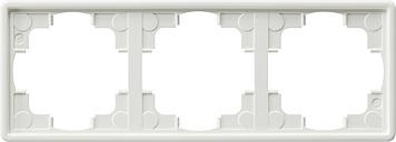 Gira afdekraam 3-voudig zuiverwit