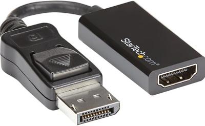 Adapter DisplayPort naar HDMI Startech DP2HD4K60S Zwart