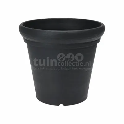 Bloempot Kunststof Ø38cm Antraciet Bloempot Kunststof Ø38cm Antraciet