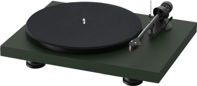 Project: Debut Carbon Evo Platenspeler - Satijn Groen