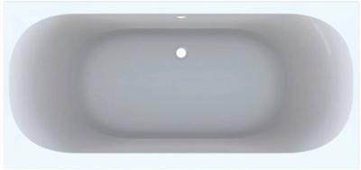 Geberit Soana kunststof duobad acryl rechthoekig 170x75x45cm wit 554.045.01.1 Geberit Soana kunststof duobad acryl rechthoekig 170x75x45cm wit 554.045.01.1