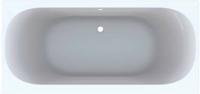 Geberit Soana kunststof duobad acryl rechthoekig 170x75x45cm wit 554.045.01.1 - thumbnail